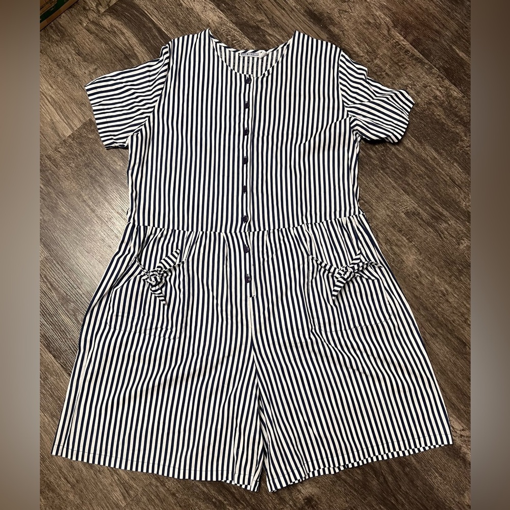 NEW Vintage LANE BRYANT Romper COTTON 1X